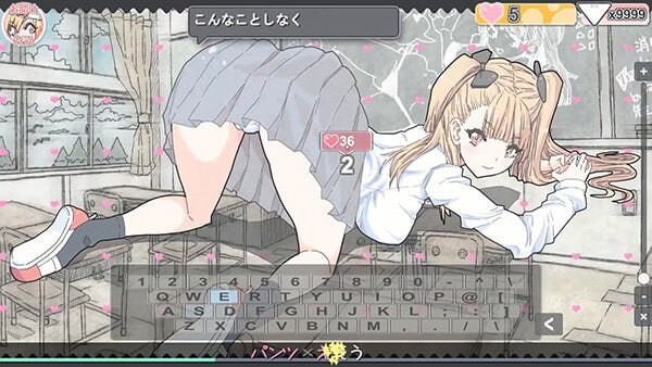 图片[1]-新作[日式SLG/巨乳爆乳/少女] 胖次速打 ぱんつタイピング 072官方中文版 [180M]