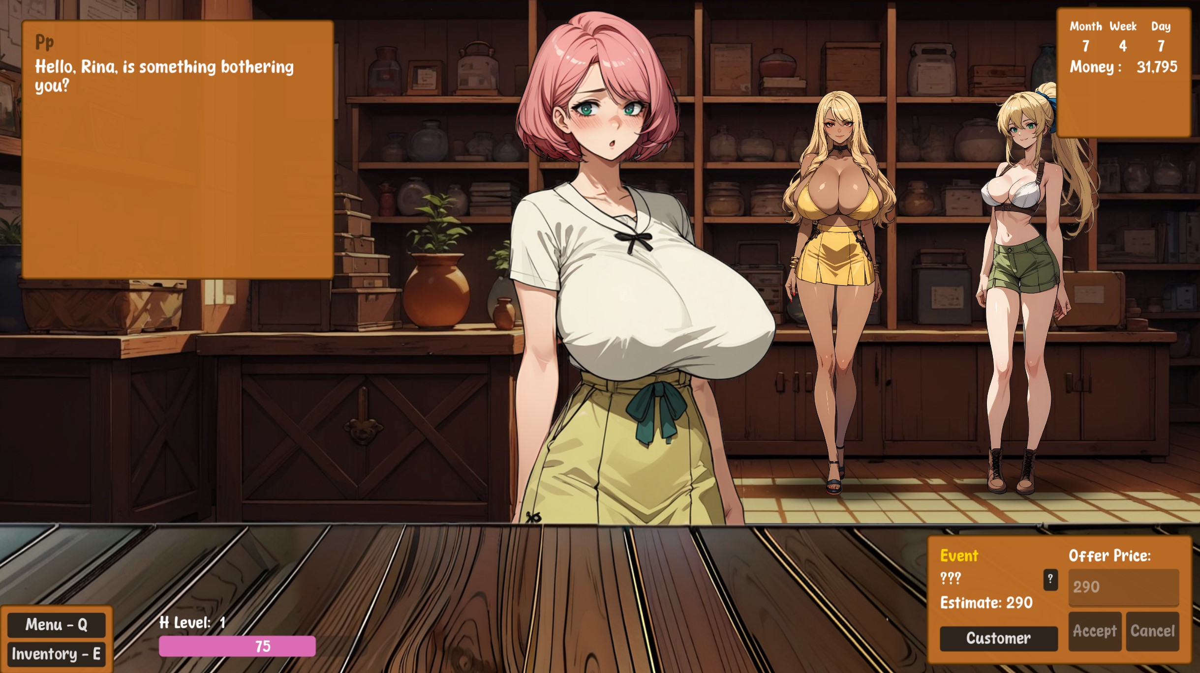 图片[1]-更新[亚洲风SLG/动态] 筹码迷情 Pawn Pleasure v0.5.1 官中步兵版 [630M]