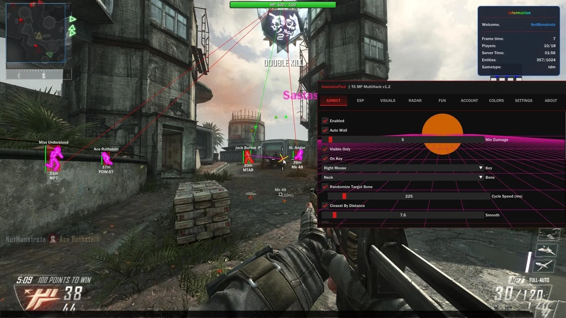 使命召唤黑色行动2·SastashaFied T6 MP v1.2在线多人免费辅助