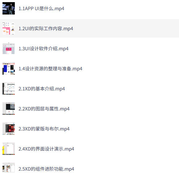 UI设计师入门指南全套课程 从入门到精通-空域资源网