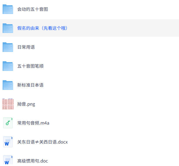 日语零基础课程-N1全套学习资源-空域资源网
