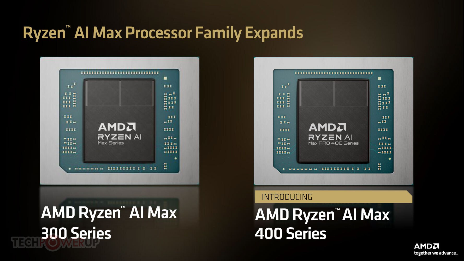 AMD 发布 Ryzen AI Max 400 系列处理器,内存上限提升至 192 GB-空域资源网