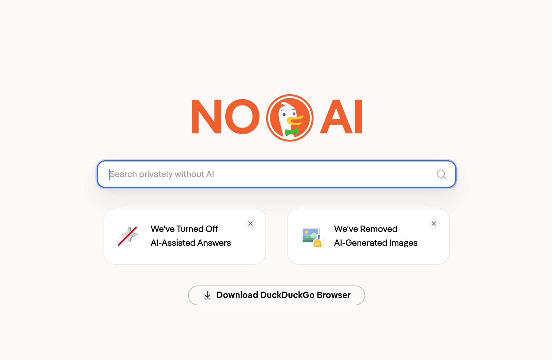 Google 强推 AI 搜索后，DuckDuckGo 安装量一周涨三成-空域资源网