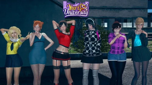 更新【日系SLG/后宫/动态】 由里大学 Yuri University v0.69 AI汉化【PC+安卓7.35G】-空域资源网