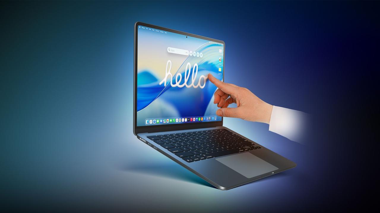 泄密者：苹果首款触屏 MacBook 已 100% 确认-空域资源网