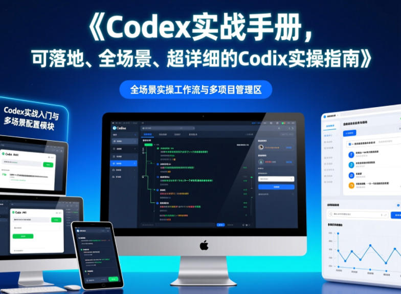 Codex实战手册,可落地、全场景、超详细的Codex实操指南-空域资源网