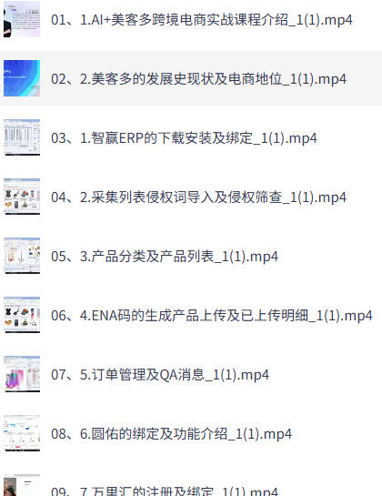 AI+美客多跨境电商实战,从小白到高手-空域资源网