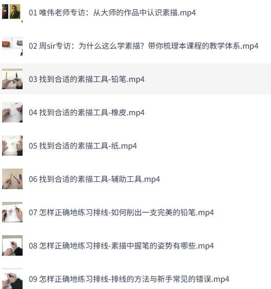 反传统素描课 用四大基本能力，速成素描之路-空域资源网