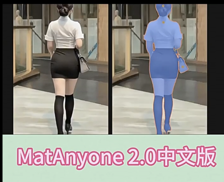MatAnyone2.0中文AI长视频抠图工具一键抠像去水印去人物软件win-空域资源网