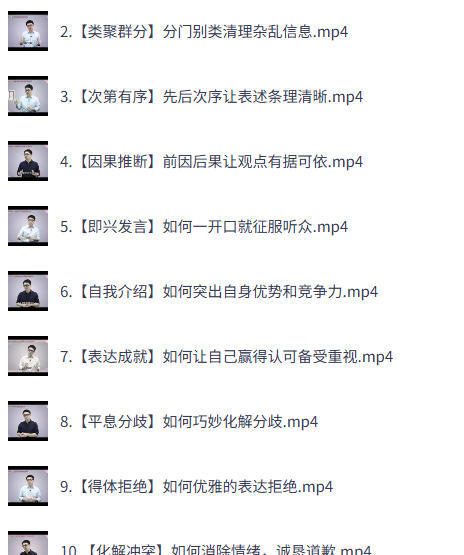 朱老丝逻辑表达课｜结构化说话+说服力提升（职场 演讲 辩论必备）-空域资源网