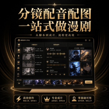 图片[3]-云豆AI漫剧创作工具小说写作AI生图三合一自动分镜配音副业软件