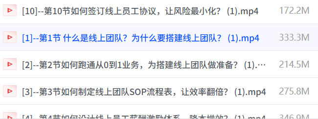 线上团队搭建课程,省社保,聚人才,降成本,增利润,团队管理必看-空域资源网