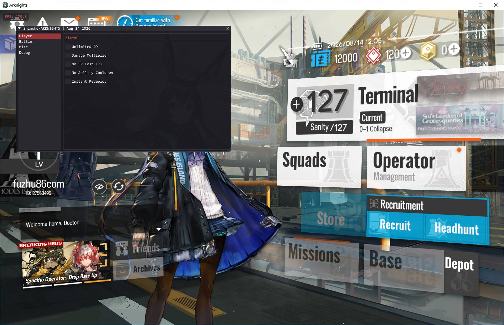 明日方舟·Shinoko多功能辅助0.1.0国际服-空域资源网