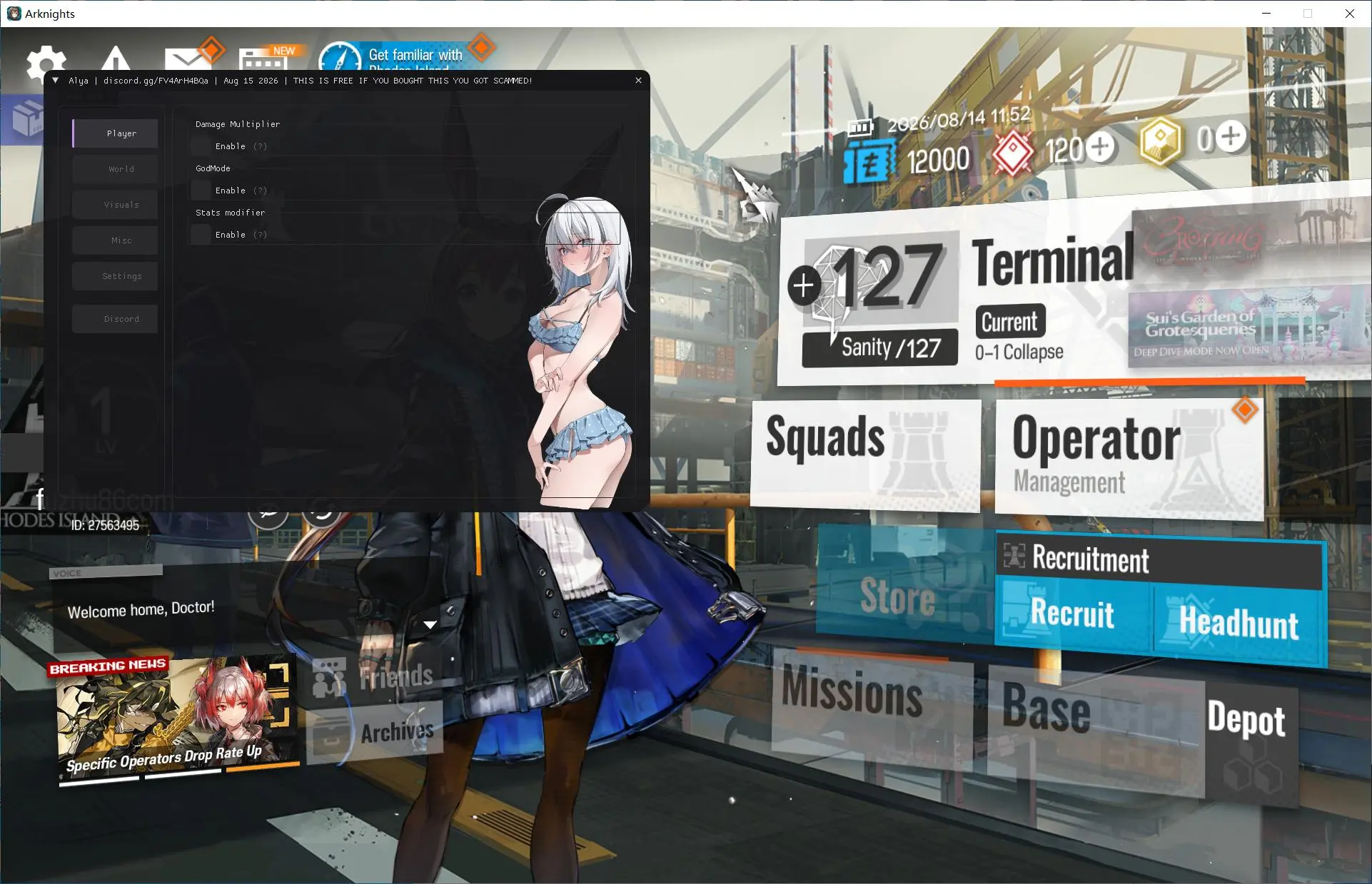 明日方舟·Alya多功能辅助0.6国际服-空域资源网