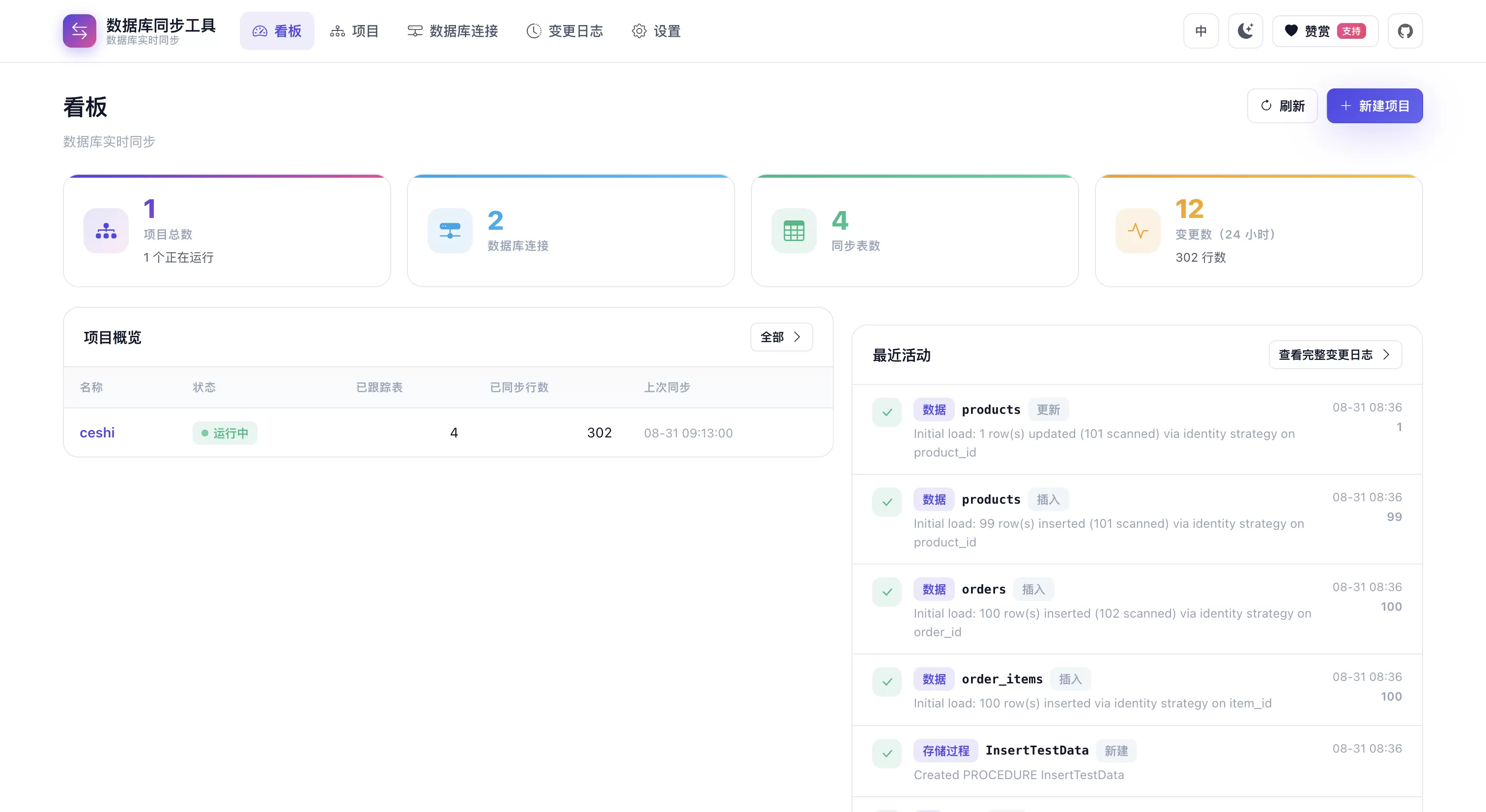 SyncTool · 数据库实时同步工具