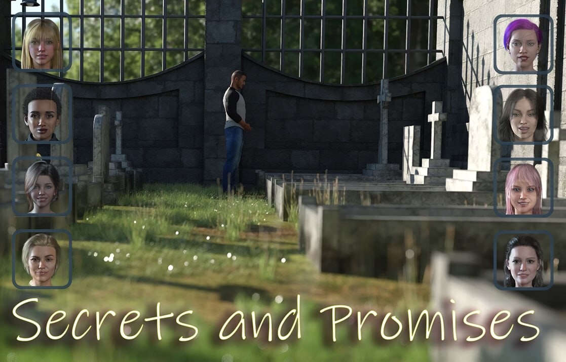 图片[1]-新汉化[欧美SLG/动态] 秘密与承诺 Secrets and Promises v0.09 精翻汉化版+画廊MOD [PC+安卓 6.0G]