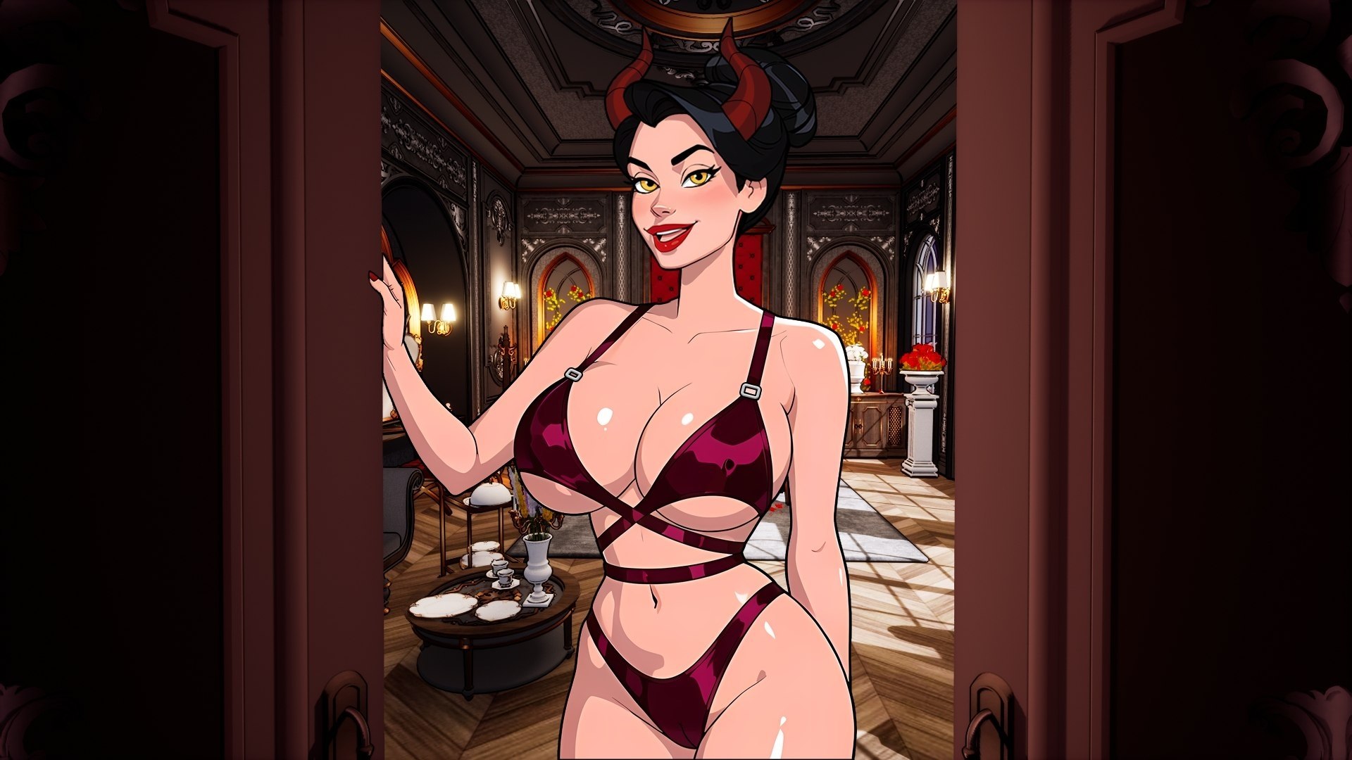 图片[2]-更新[欧美SLG/动态] 地狱熟女 MILF from Hell v0.3 汉化版 [PC+安卓 3.40G]