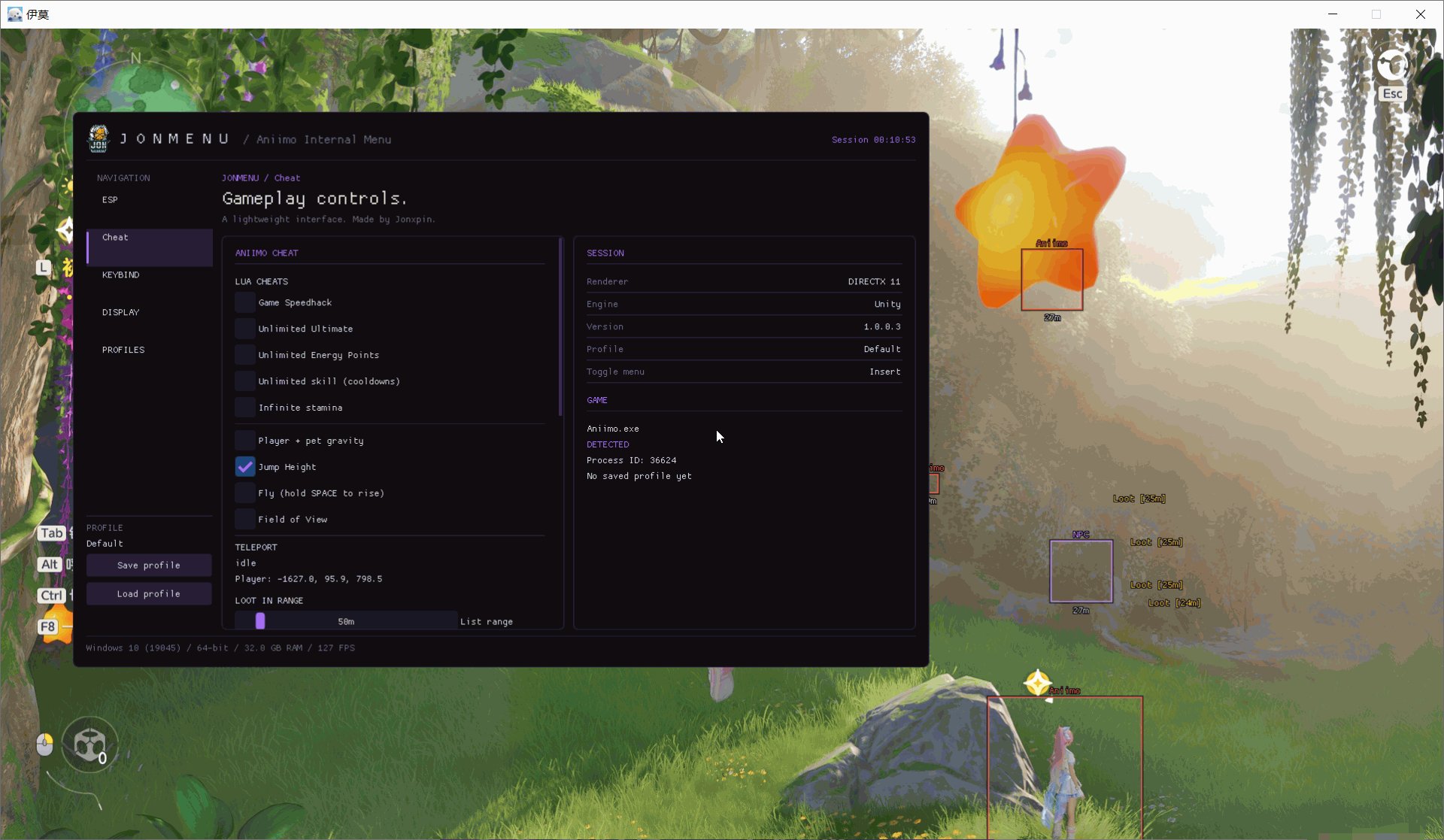 伊莫·JonMenu多功能辅助1.0.0.5国际服/Steam-空域资源网