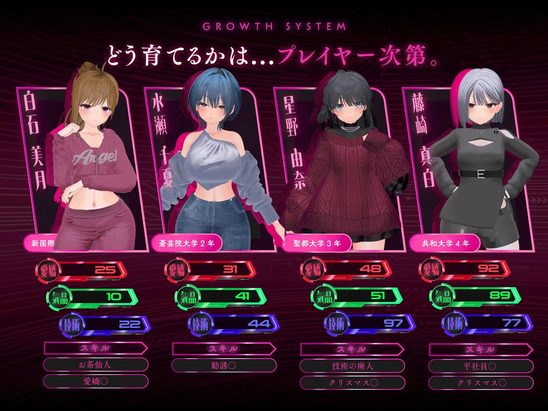 图片[4]-更新[互动SLG/3D作品/动态] 爸爸活大流行-女子大学生碧池化计划- パパ活パンデミクス – 女子大生ビッチ化計画 – v1.11 生肉版+存档 [850M]