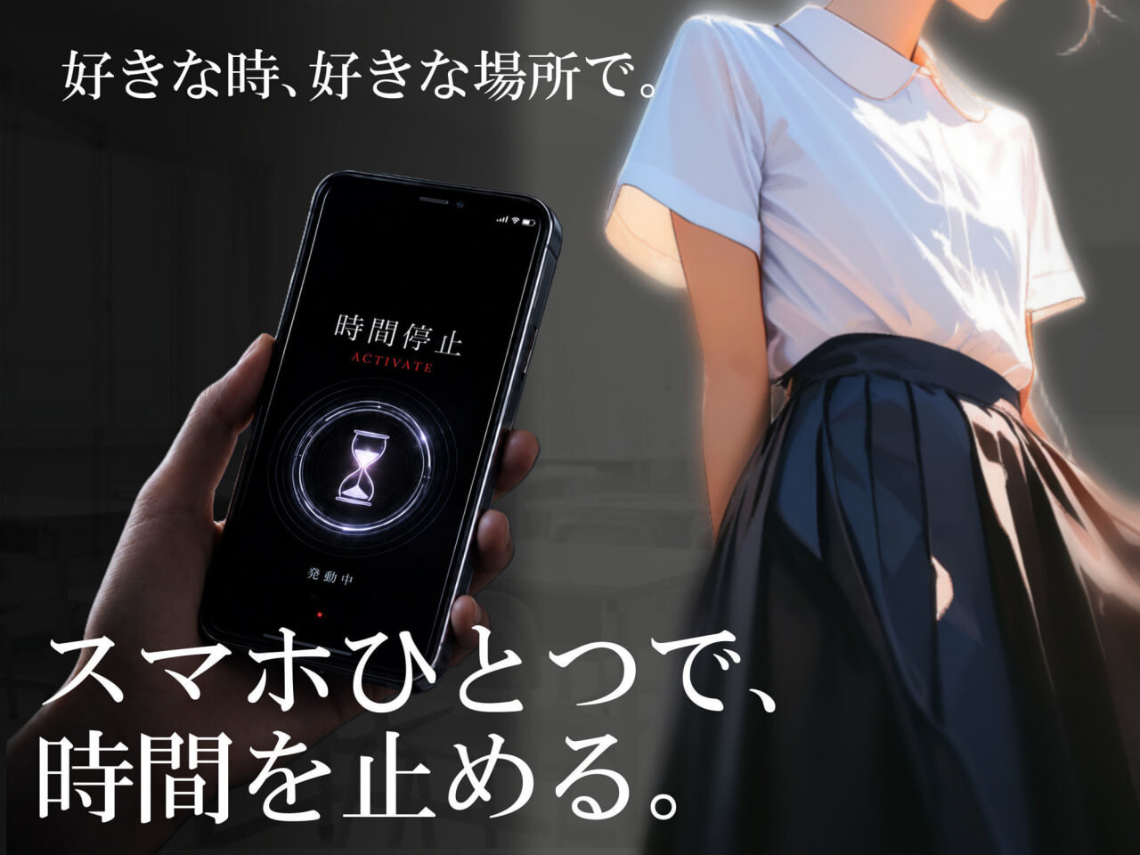 图片[1]-新汉化[日式ADV/动态] 在时间停止的学校里2 時が止まった学校で2（ゲーム版） AI汉化版+自带全回想 [2.20G]